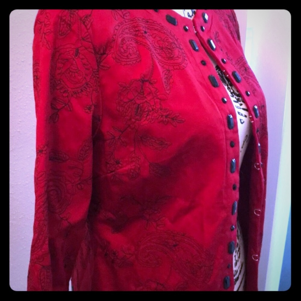 NWT Joni B Embellished Blazer